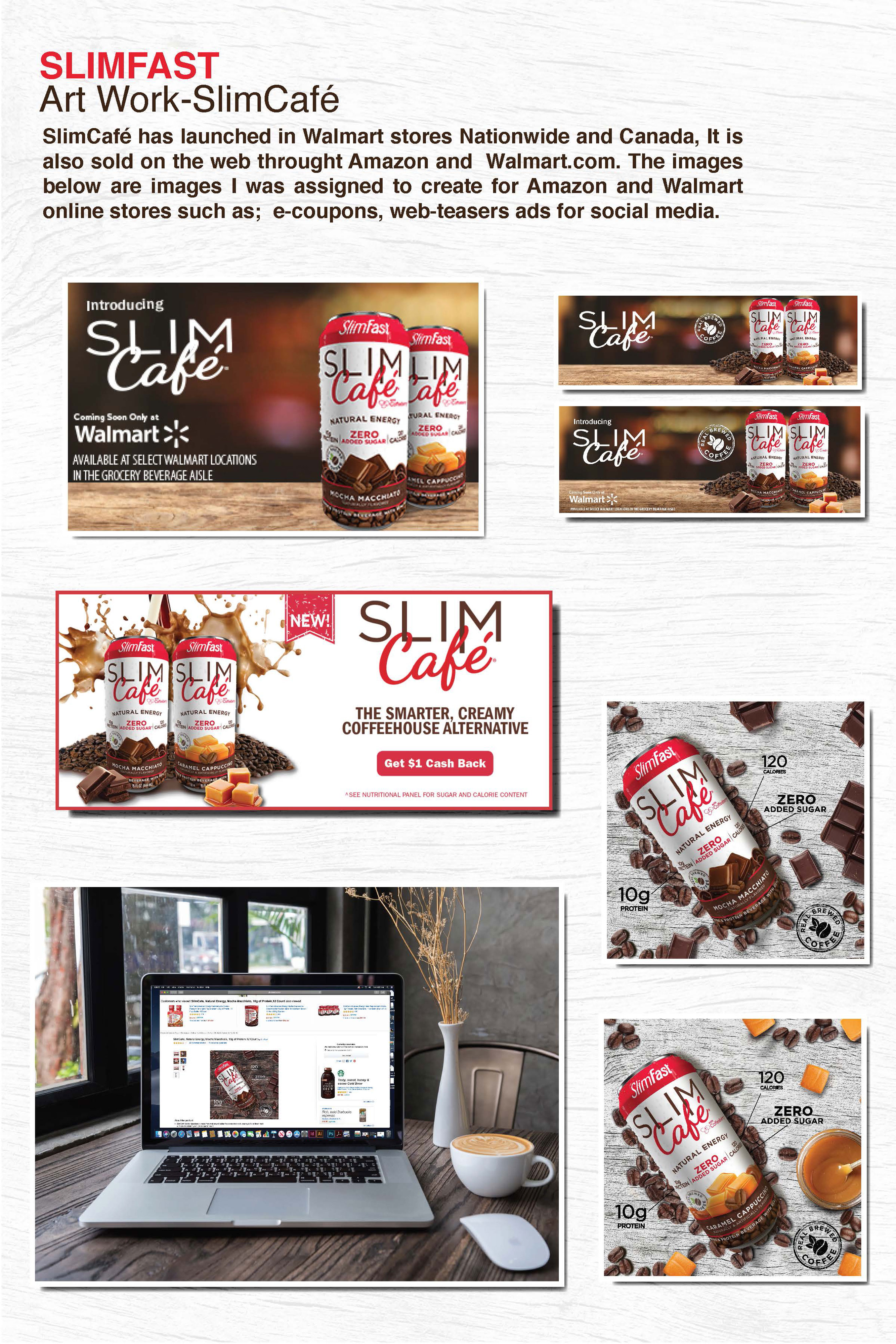 SlimCafe Productline Packaging